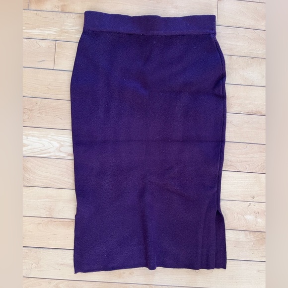 Purple Pencil Skirt - Picture 2 of 5